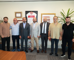 TFF stanbul l Disiplin Kurulundan Mecnun Otyakmaza Ziyaret