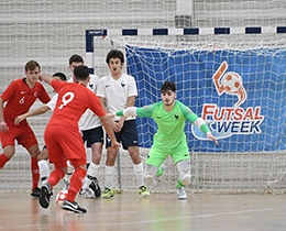 Futsal U19 Milli Takm, Fransa ile 2-2 berabere kald