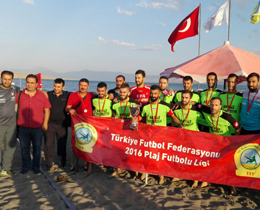 TFF Plaj Futbolu Ligi Karata, Van Erci ve Seluk etaplar sona erdi