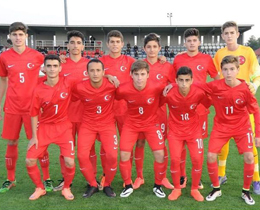 U15s drew against Hungary: 2-2