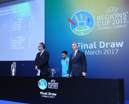 2016/17 UEFA Regions Cup Final Draw made