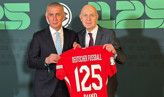 TFF Bakan Hacosmanolu, DFB'nin 125. Yl Etkinliklerine Katld