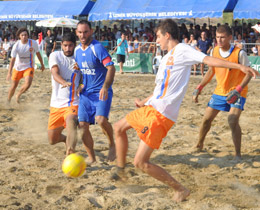 Garanti Plaj Futbolu Liginde Seferihisar etab sona erdi