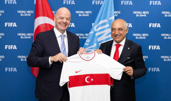 TFF President Bykeki Visited FIFA President Infantino