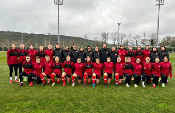 U19 Kadn Milli Takm'nn hazrlk kamp balad