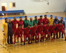 Futsal Milli Takm, Moldovaya 5-2 yenildi