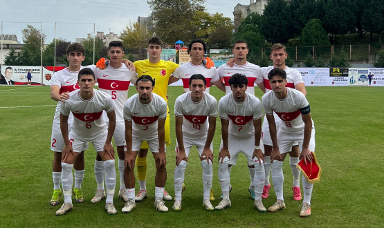 U19 Mill Takmmz, Arnavutluk'u 1-0 Yendi