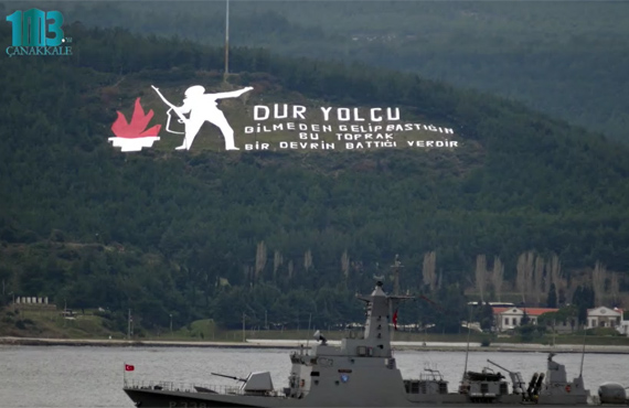 anakkale Zaferi'nin 103. ylnda ehitlerimizi saygyla anyoruz