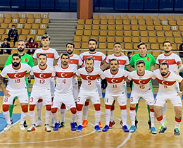 Futsal Milli Takm, Yunanistan ile 1-1 berabere kald