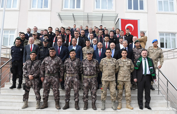 TFF visits Kilis to Show Support for Olive Branch Operation