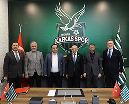 TFF Bakan Mehmet Bykekiden negl Kafkas Spora Ziyaret