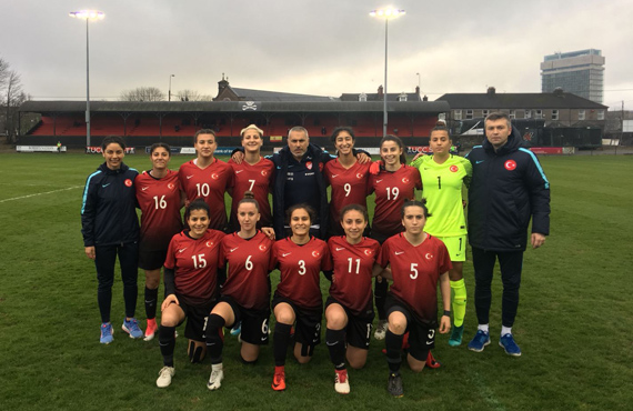 Women's U19s lost against Spain: 5-0