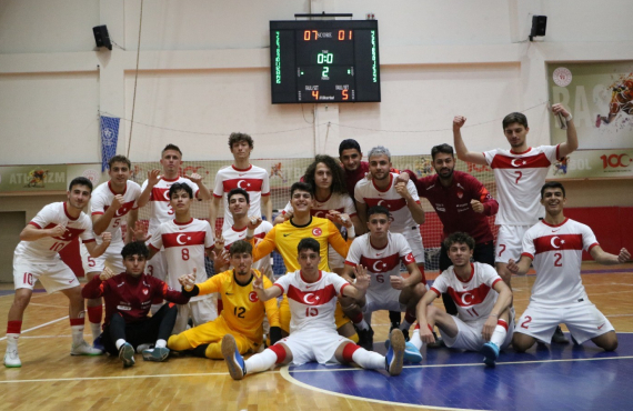 Futsal U19 Milli Takm, Karada' 7-1 yendi