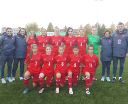 Women U17s beat Latvia: 2-1