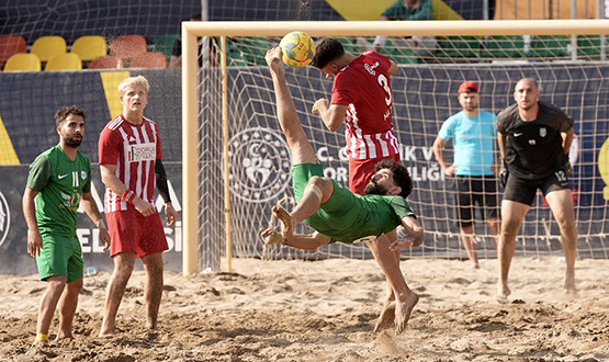 2025 TFF Plaj Futbolu Ligi Sper Finalleri'nde Finalistler Belli Oldu