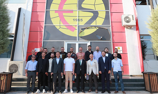 TFF Bakan Mehmet Bykeki, Eskiehirspor Kulb'n Ziyaret Etti