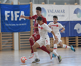 Futsal U19s lost against Hungary: 3-2