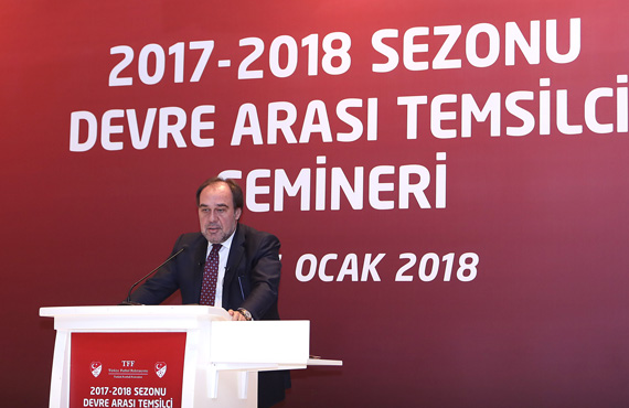 Bakan Demirren, Devre Aras Temsilciler Semineri'nde konutu
