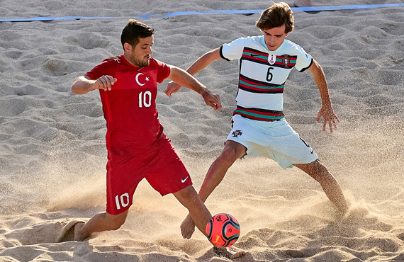 Plaj Futbolu Milli Takm, Portekiz’e 4-2 yenildi