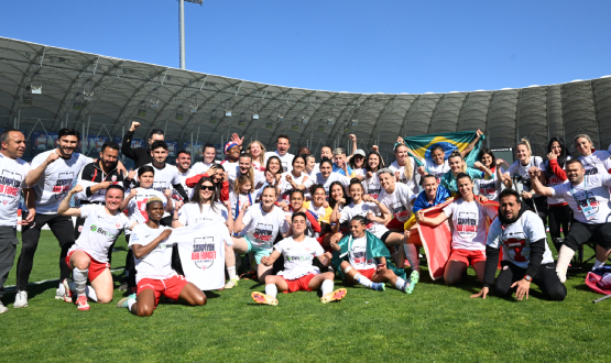 Turkcell Kadn Futbol Sper Ligi'nde ampiyon Ankara B.B. Fomget G.S.K.