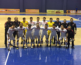 Futsal U19 Milli Takm, spanyaya 4-2 yenildi