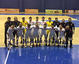 Futsal U19 Milli Takımı, İspanyaya 4-2 yenildi