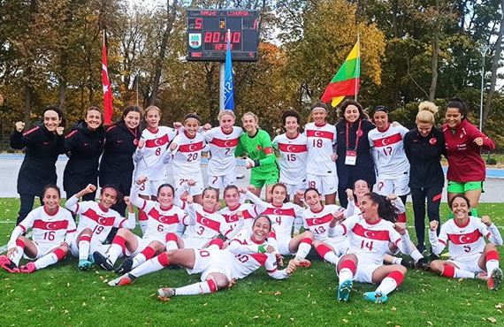 U15 Kız Milli Takımı, Litvanya'yı 5-1 yendi
