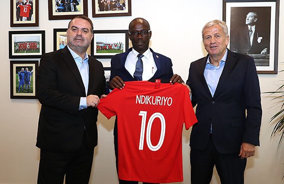 Burundi Futbol Federasyonu'ndan TFF'ye ziyaret