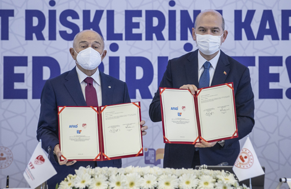 ileri Bakanl ile TFF arasnda Afet Eitim  Birlii Protokol imzaland