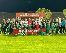 U17 Elit A Liginde ampiyon Bursaspor
