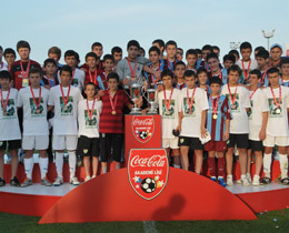 Coca Cola Akademi U14 Ligi ampiyonu Trabzonspor