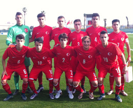 U16 Milli Takm, Makedonyay 4-1 yendi