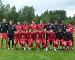 U19lar, Danimarka ile 1-1 berabere kald