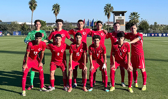 U16 Millî Takmmz, Portekiz'e 2-0 Yenildi