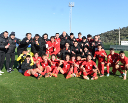 U16 Mill Takmmz, 22. Ege Kupas lk Manda rlanda Cumhuriyetini 3-1 Yendi