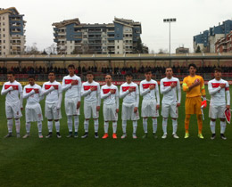 U15 Milli Takm Makedonyay 3-0 yendi