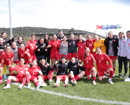UEFA Dostluk Kupas��nda U18 Kad�n Mill� Tak�m�m�z, �zbekistan�� 2-0 Ma�lup Etti