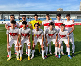 U17 Mill Takmmz, Grcistana 2-1 Yenildi