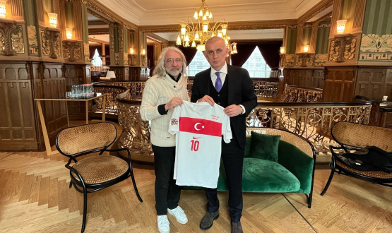 TFF President Hacosmanolu Met with Aivar Pohlak