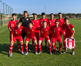 U15s beat Austria: 4-3