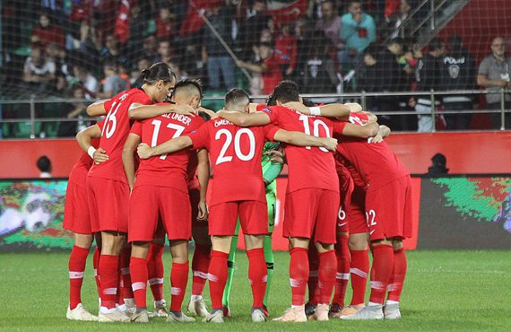 Turkey's squad announced for matches against Sweden and Ukraine