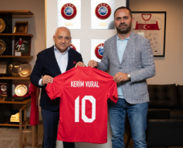 Kerim Vural, TFF Bakan Mehmet Bykekiyi Ziyaret Etti