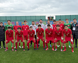 U15 Mill� Tak�m�m�z, L�bnan ve Guatemala ile Kar��la�t�