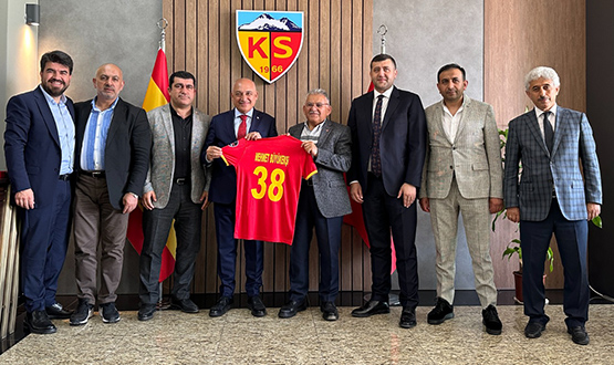 TFF Bakan Bykeki Akademi Ziyaretlerine Yukatel Kayserispor ile Devam Etti