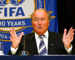 FIFA Bakan Sepp Blatter uyard