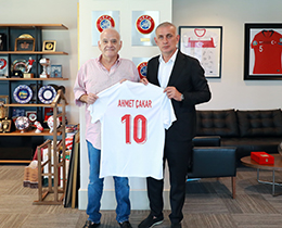 Ahmet akardan, TFF Bakan Hacosmanoluna Ziyaret