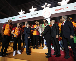 Galatasaray win Spor Toto Super League 2018-2019 Season