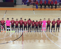 Futsal Milli Takm, Moldovaya 3-1 yenildi