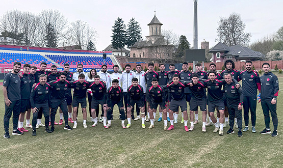 U20 Mill Takmmz, Romanya Karsnda