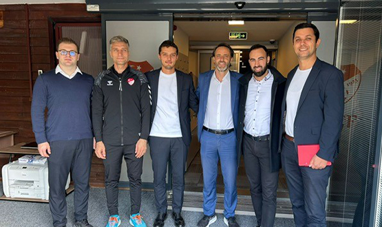 Avusturya Futbol Federasyonu VAR Sistemi ncelemesi in TFF'yi Ziyaret Etti